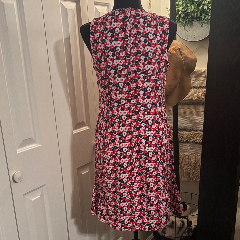 Michael Kors Floral Dress - Red and Black - Picture 2 of 8